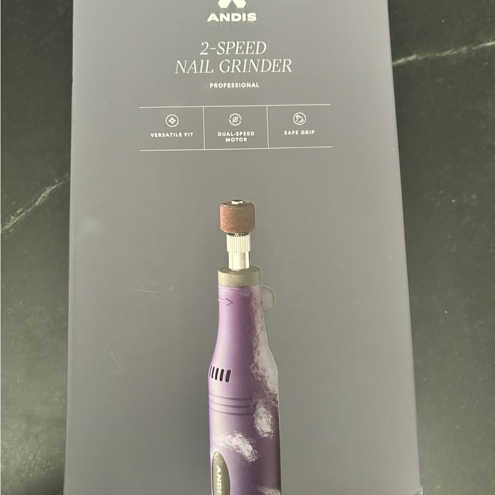 Andis Purple 2-Speed Professional Nail Grinder